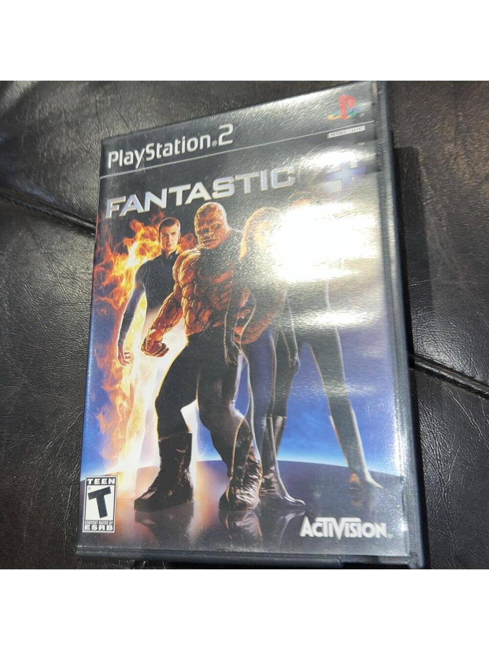 Fantastic 4 (Sony PlayStation 2, 2005) PS2 Complete CIB